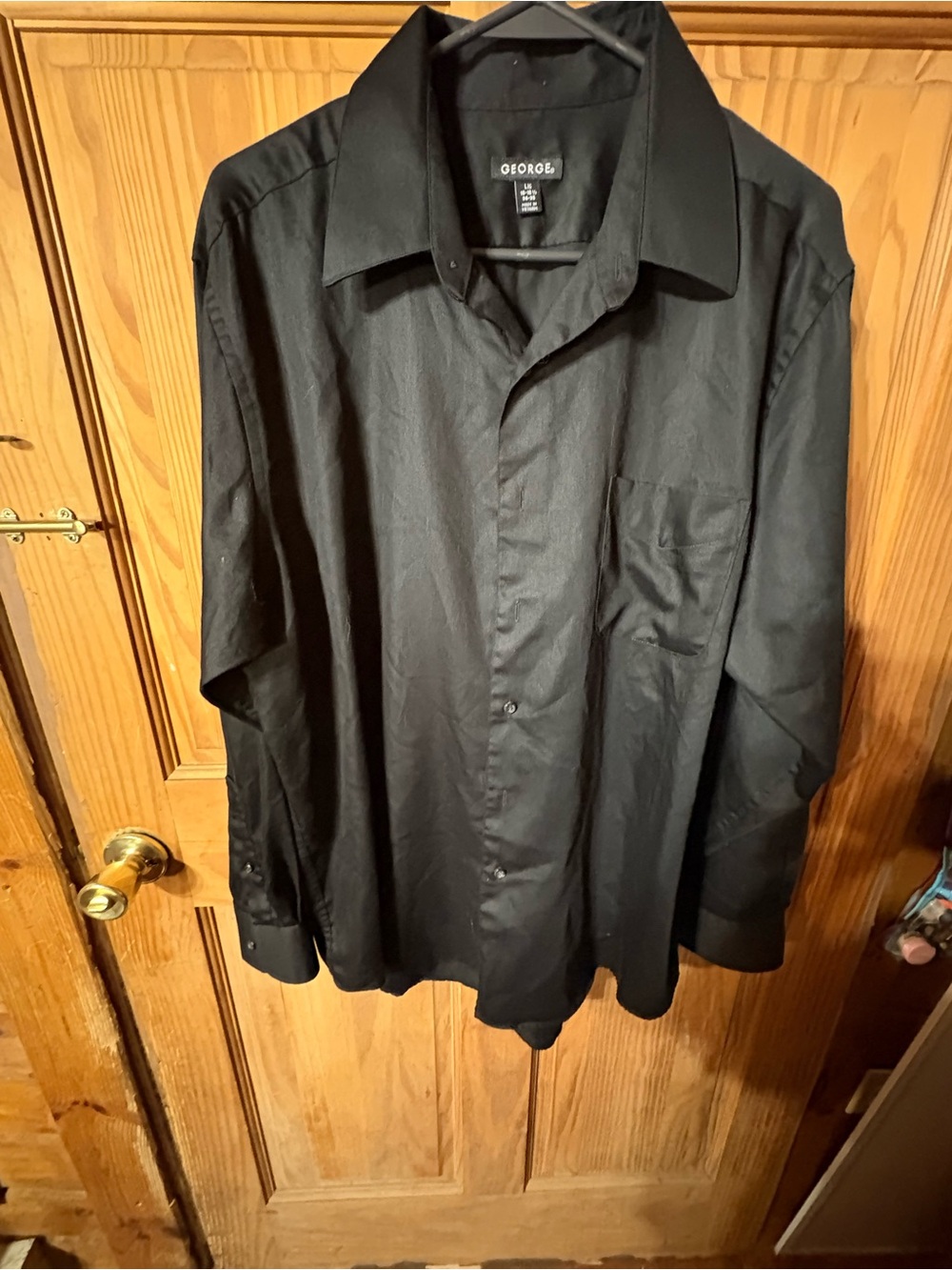 George Black Men's Dress Shirt